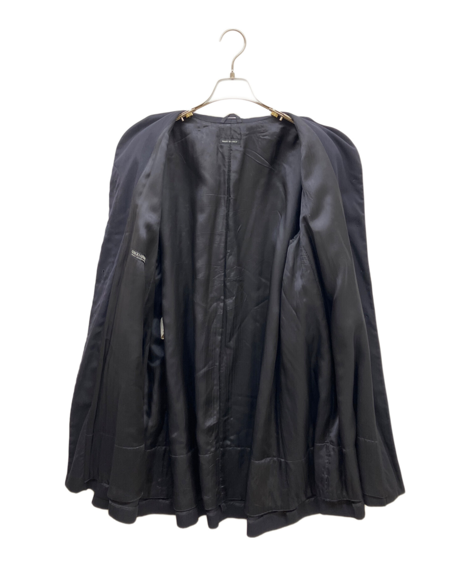90's Giorgio Armani ダークネイビー チェスターコート 中古・古着通販】GIORGIO ARMANI (ジョルジオアルマーニ) チェスター