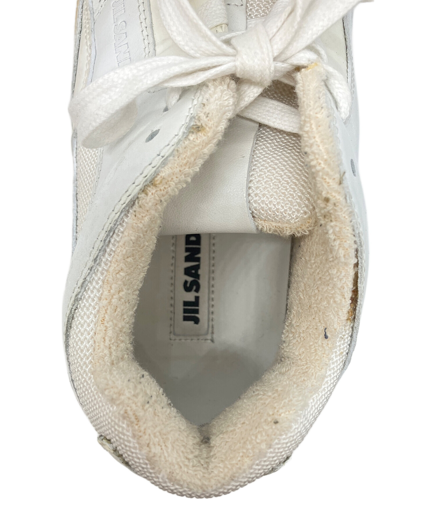 中古・古着通販】JIL SANDER (ジルサンダー) BASKET LO ホワイト