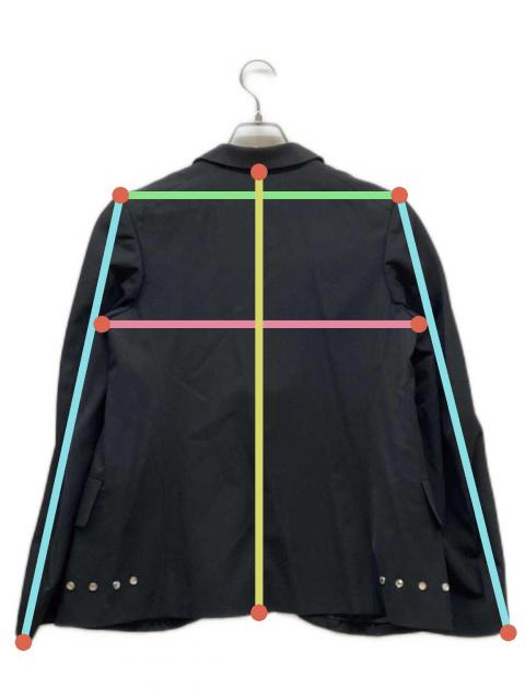 AD2000ローブドシャンブル コムデギャルソン シルク混 ジャケット M 3111000230353712_drawn_4384.jpeg