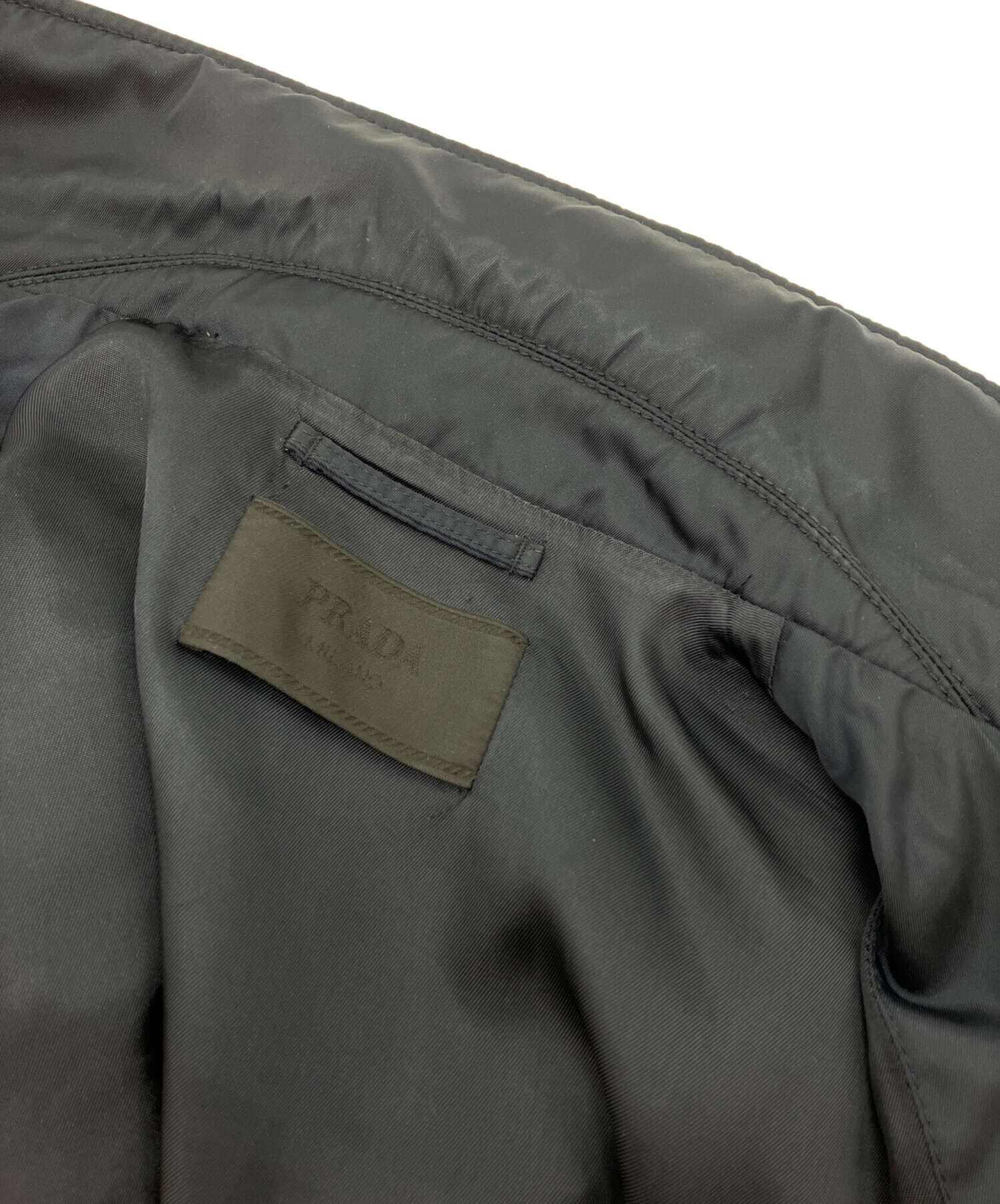 中古・古着通販】PRADA (プラダ) テクニカルナイロンシャツジャケット