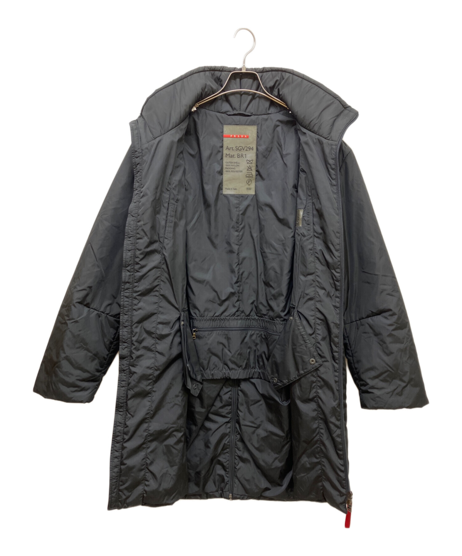 中古・古着通販】PRADA SPORTS (プラダスポーツ) 中綿ナイロンコート