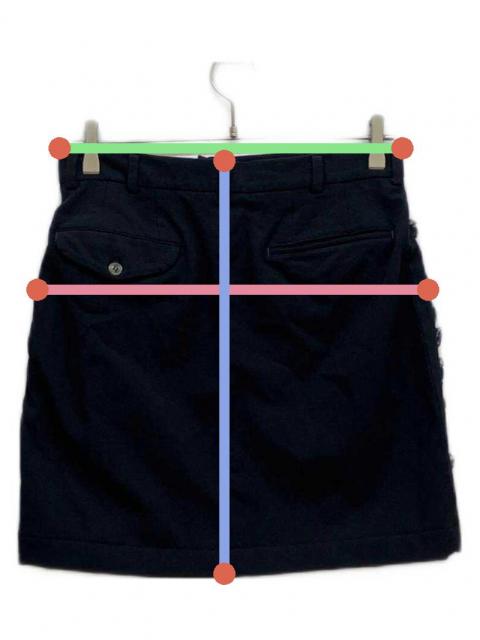 中古・古着通販】COMME des GARCONS (コムデギャルソン) フリルタイト