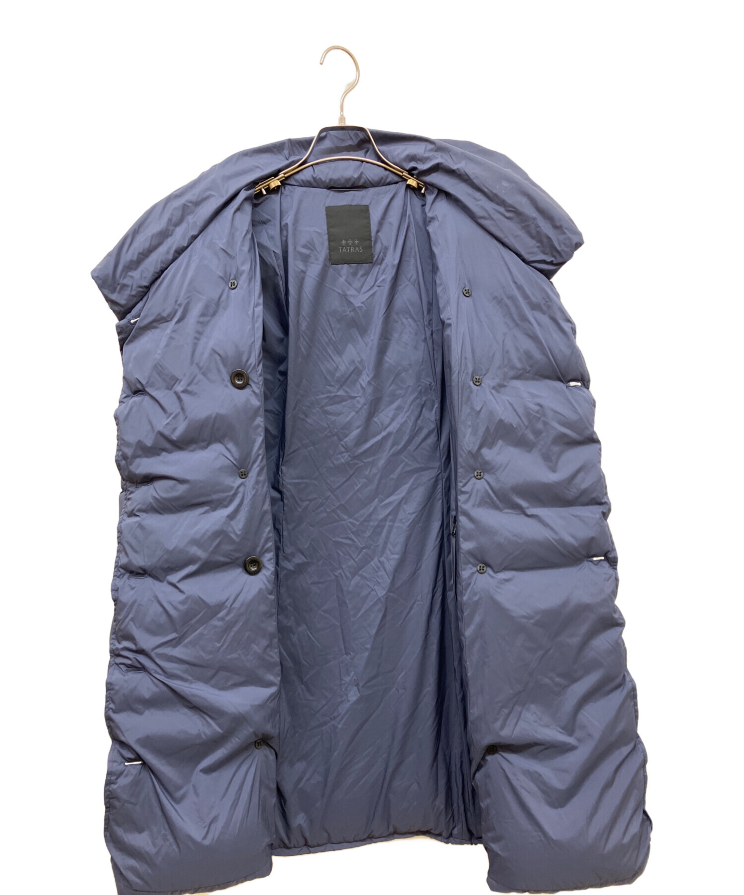 中古・古着通販】TATRAS (タトラス) AGOGNA ダウンコート ネイビー