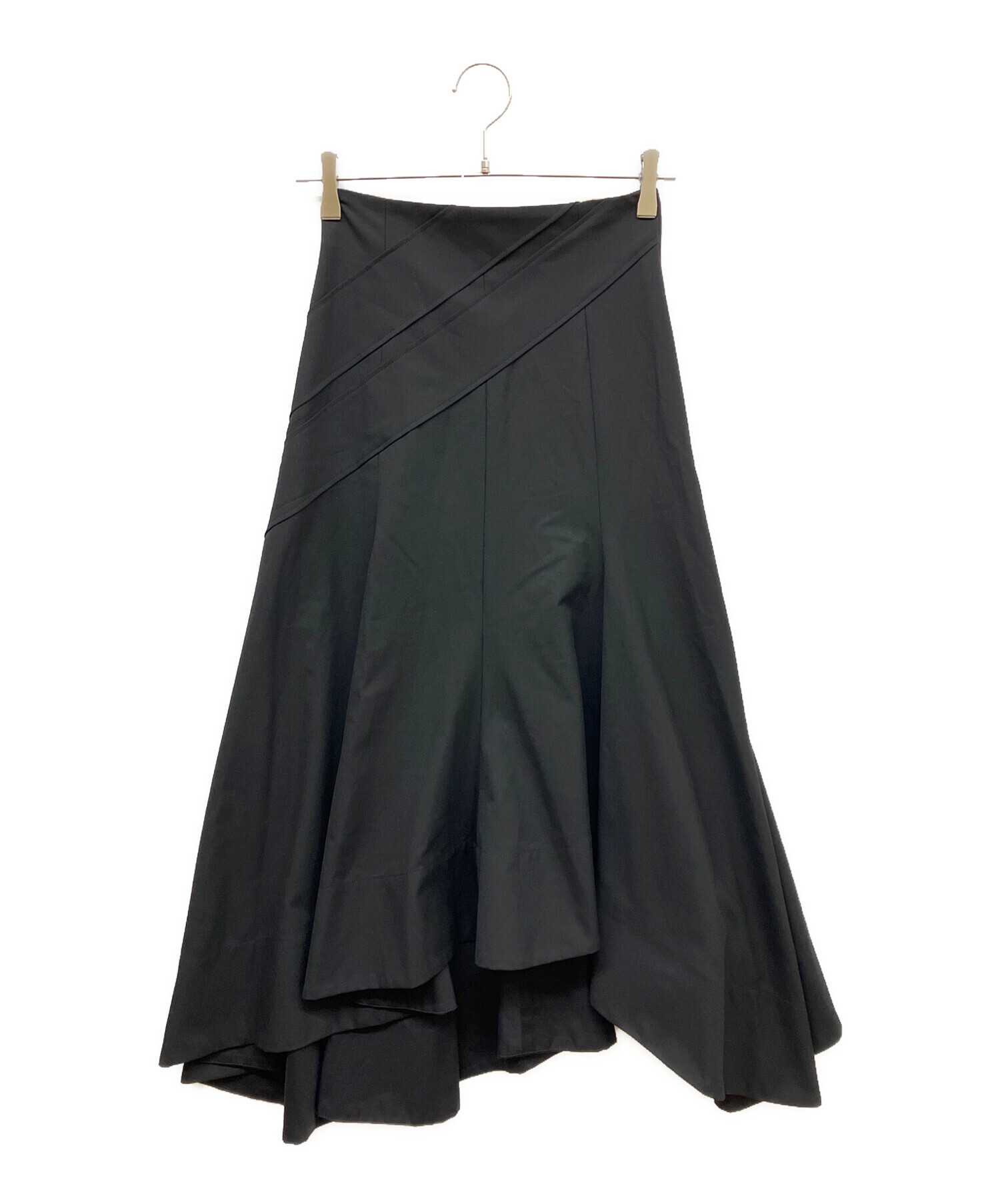 未使用 3.1 Phillip Lim フィリップリム 黒 ドレープ スカート 中古・古着通販】3.1 phillip lim (スリーワンフィリップリム