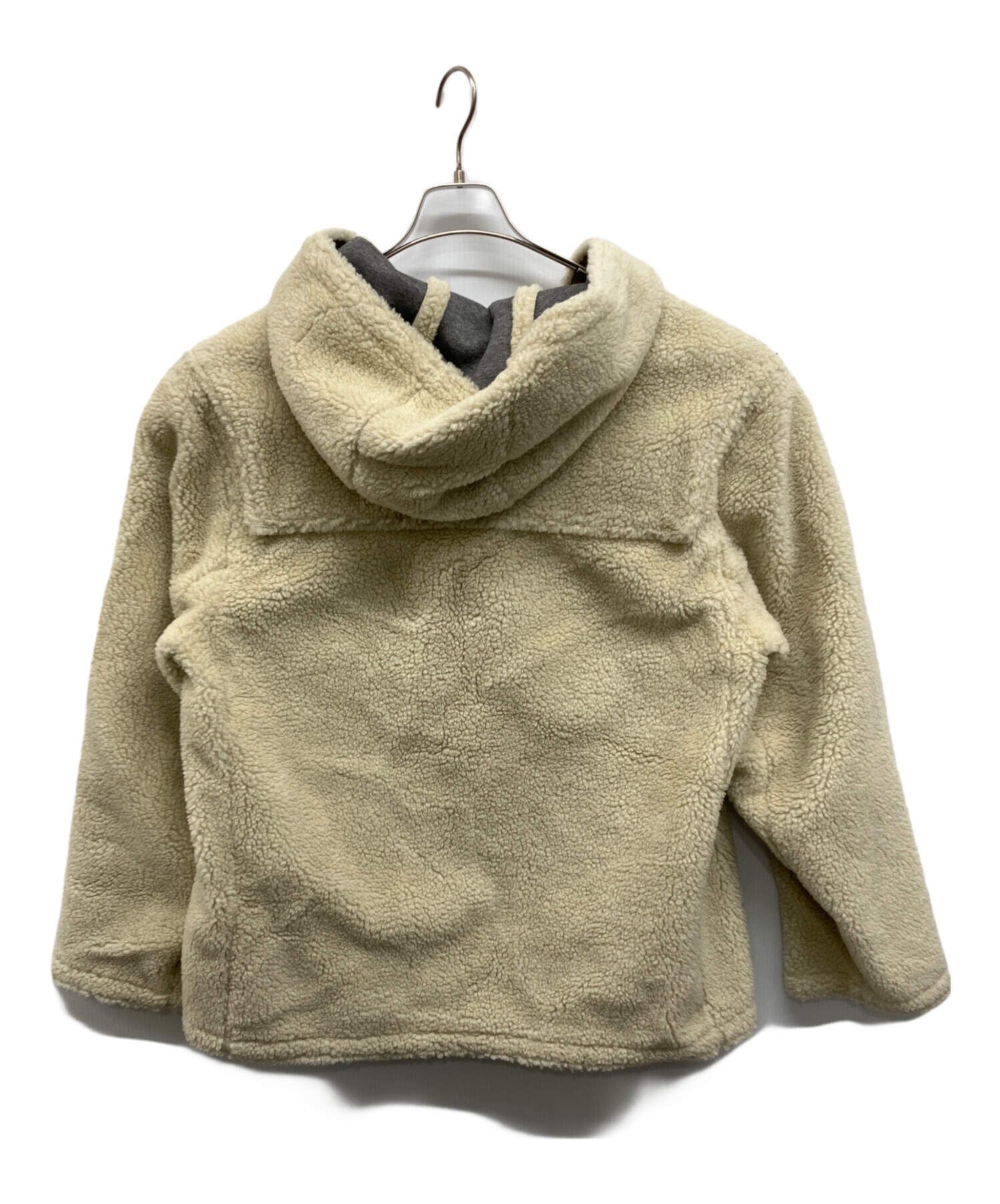 中古・古着通販】Bark (バーク) ボアダッフルコート アイボリー サイズ