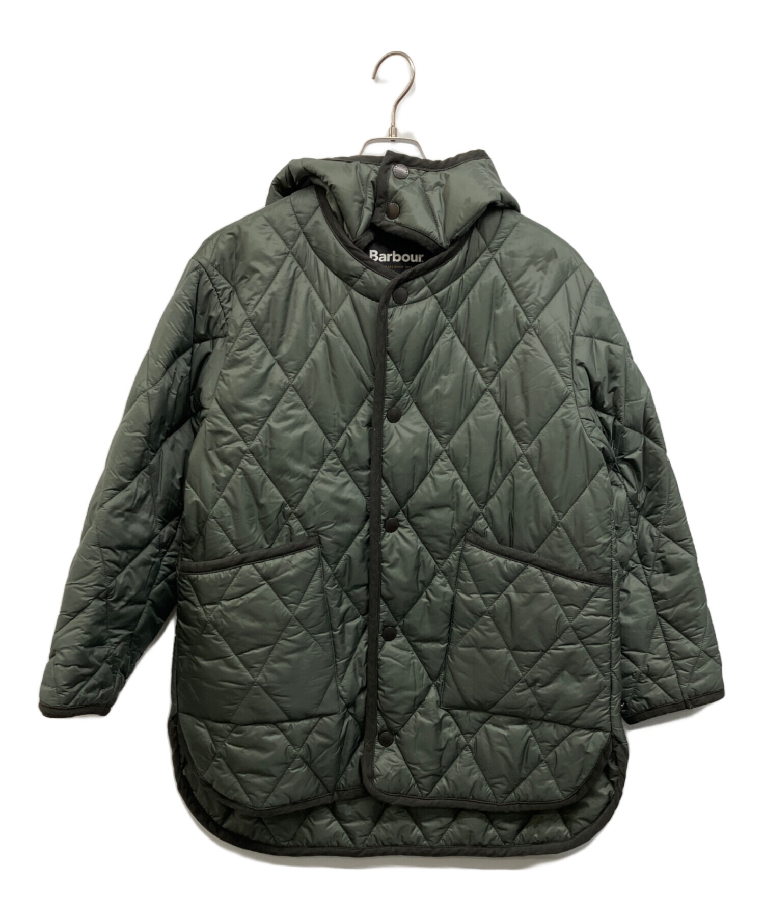 中古・古着通販】Barbour (バブアー) キルティングジャケット グリーン