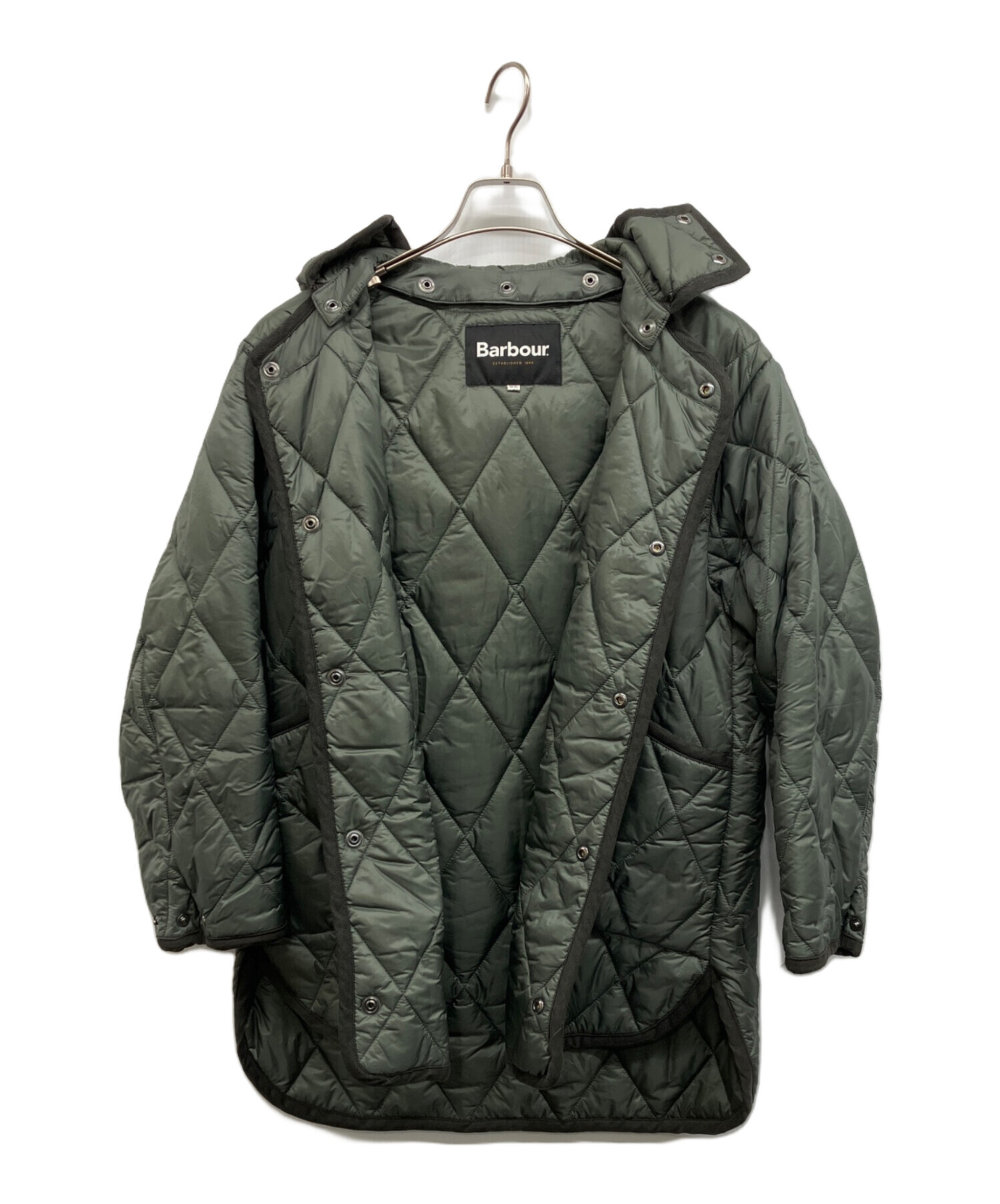 中古・古着通販】Barbour (バブアー) キルティングジャケット グリーン
