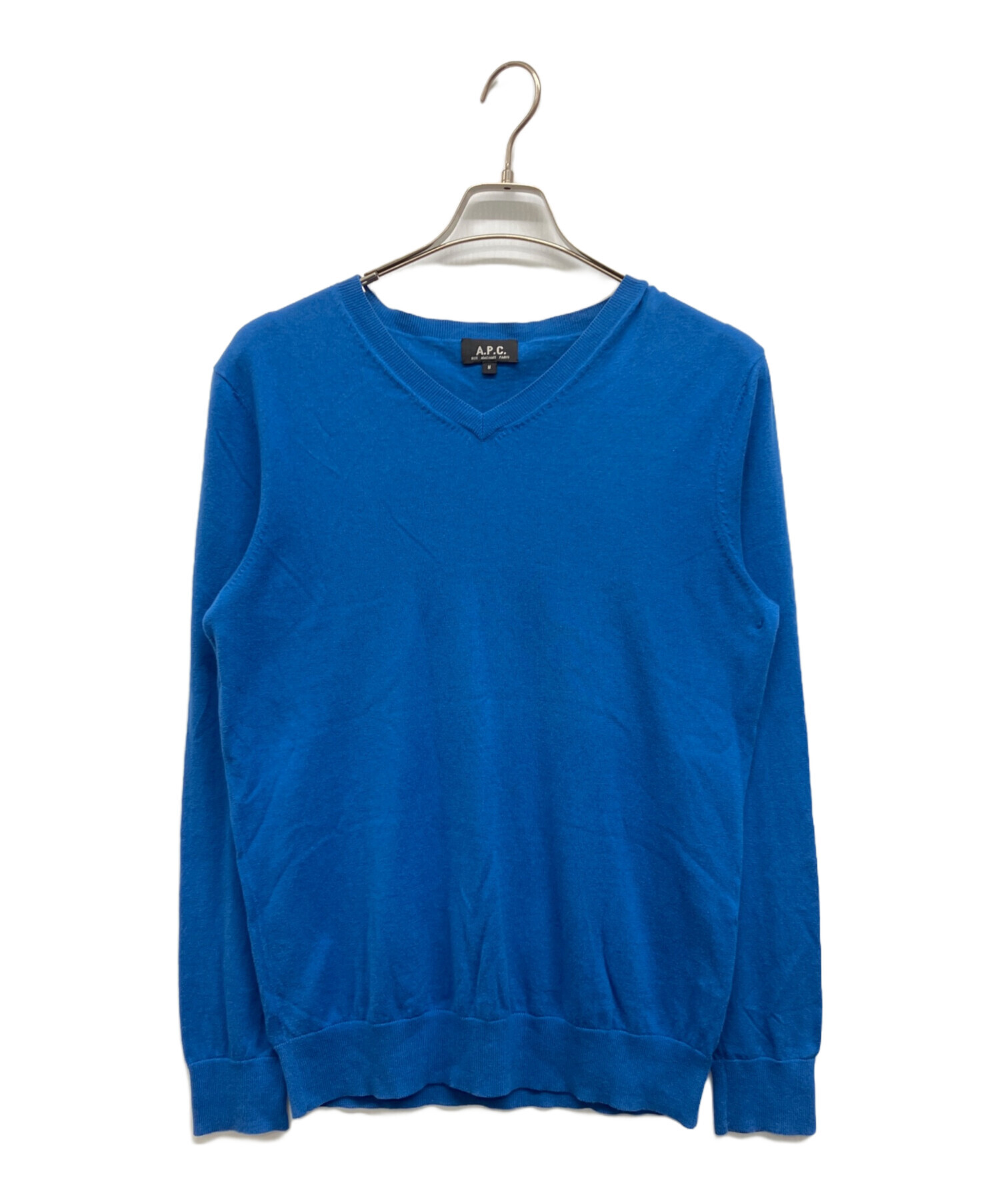 ラ*あ様 古着 定価24000円FredPerryPeterMacArthurジ 中古・古着通販】A.P.C. (アーペーセー) カシミア混Vネックニット