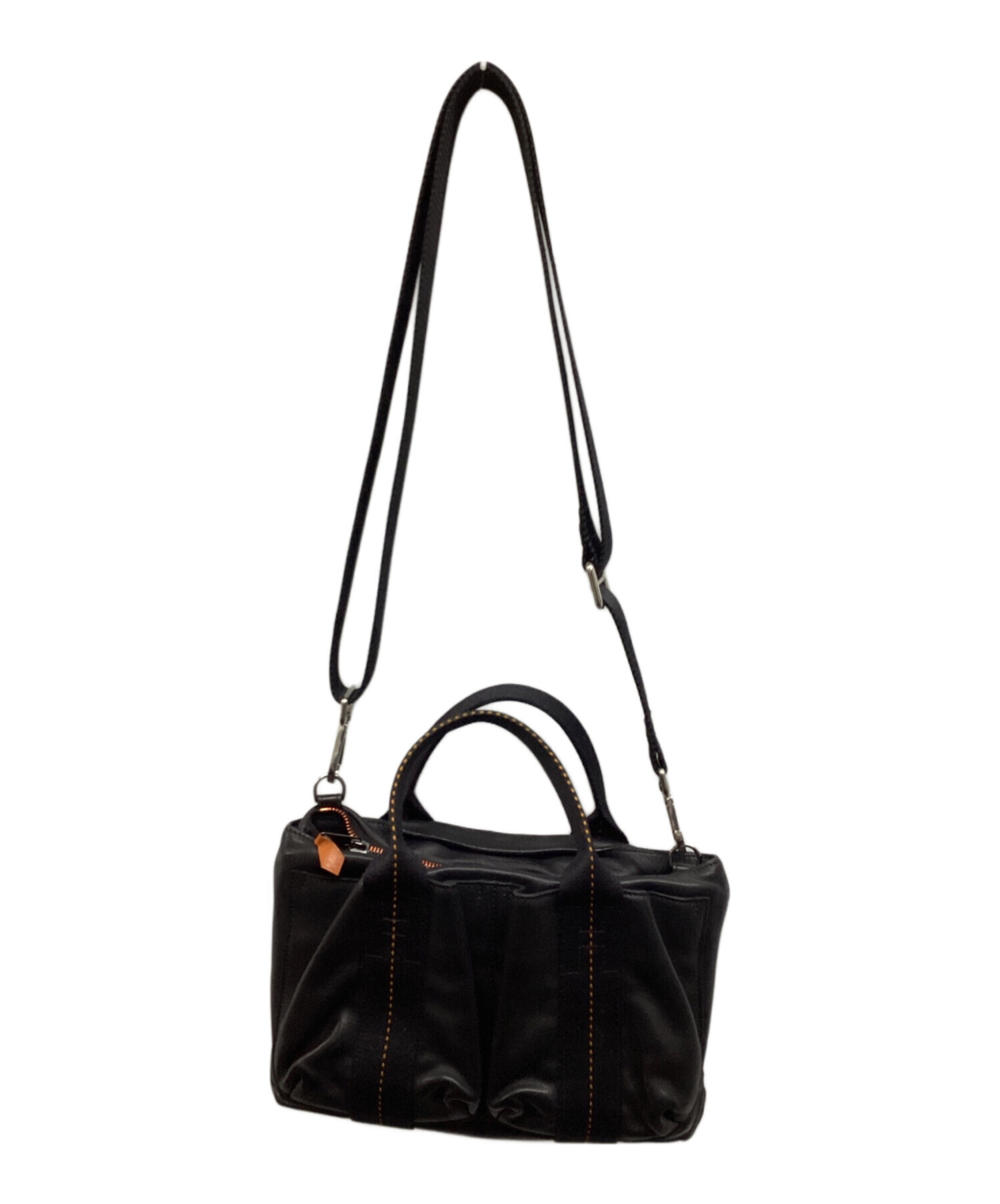 エルメス ラムレザー ポシェット黒  中古 中古・古着通販】HERMES (エルメス) キャラバンホリゾンタルPM2AY