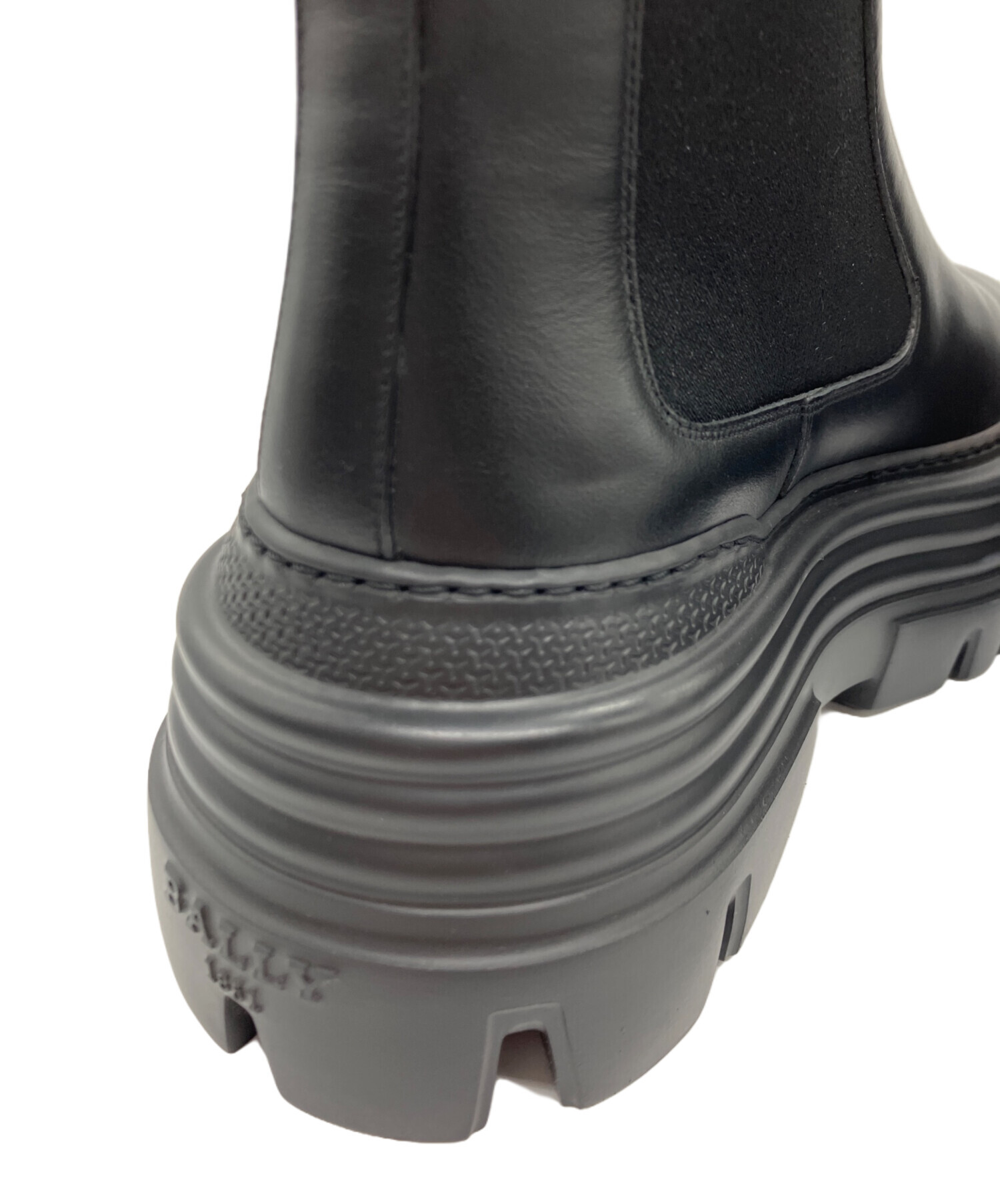 中古・古着通販】BALLY (バリー) サイドゴアブーツ ブラック サイズ:37