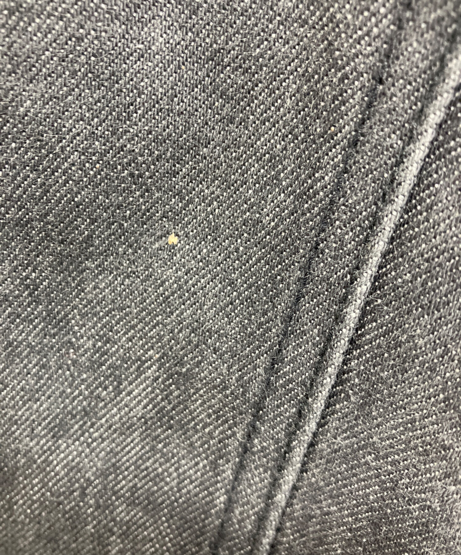 中古・古着通販】geeks (ギークス) DENIM DOWBLE KNEE HALF PANTS 