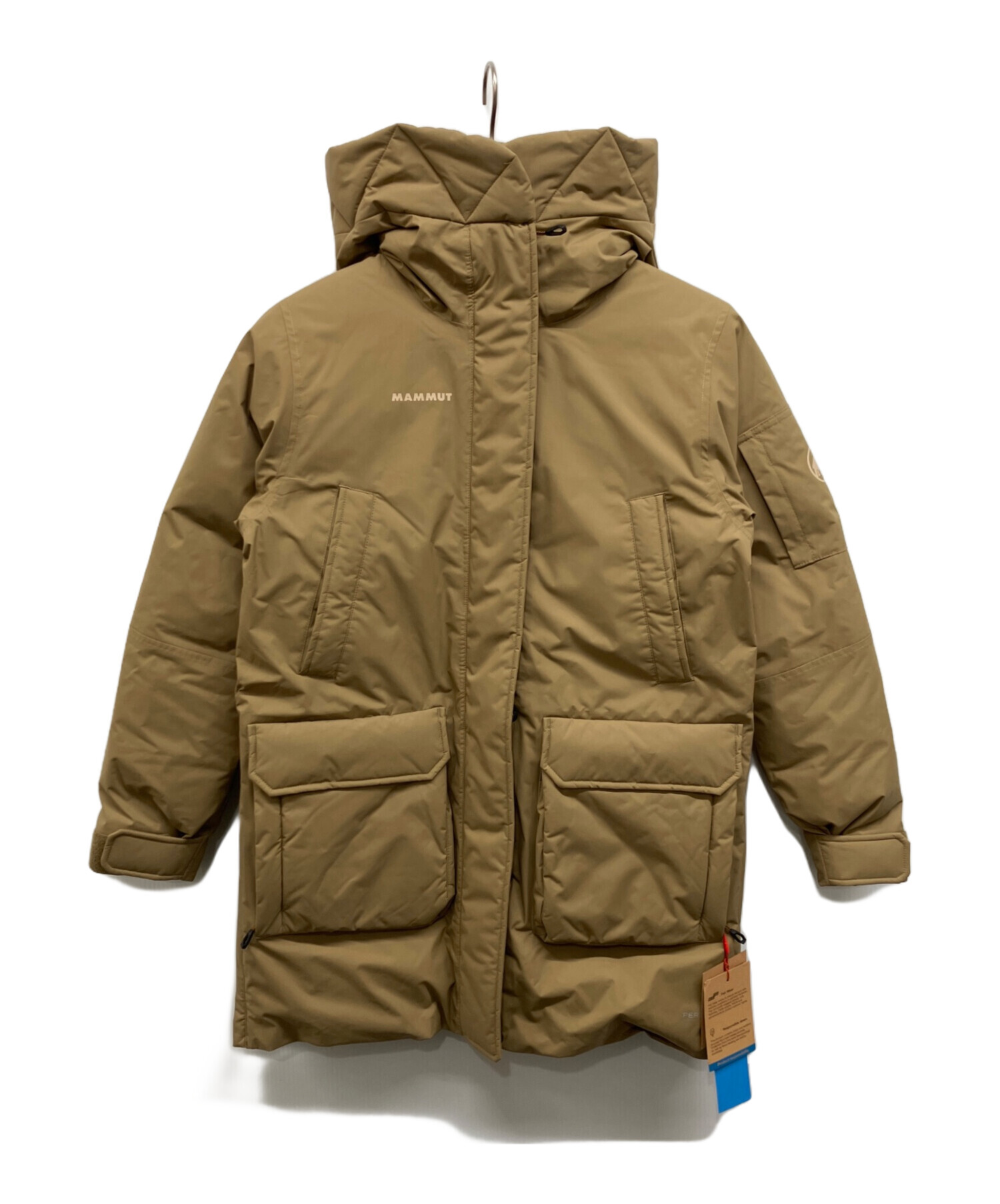 中古・古着通販 MAMMUT マムート フローバーグ ハードシェル サーモ フーデッド コート ベージュ サイズ XS ブランド・古着通販 トレファク公式 TREFAC FASHION スマホサイト