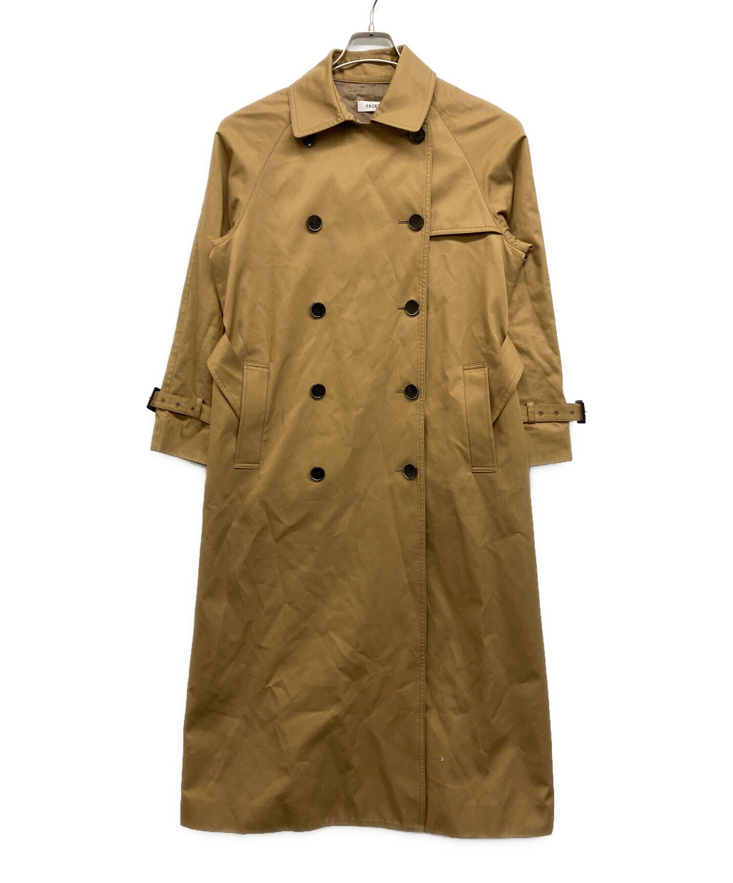 中古・古着通販】haunt (ハウント) MAXI TRENCH COAT キャメル サイズ