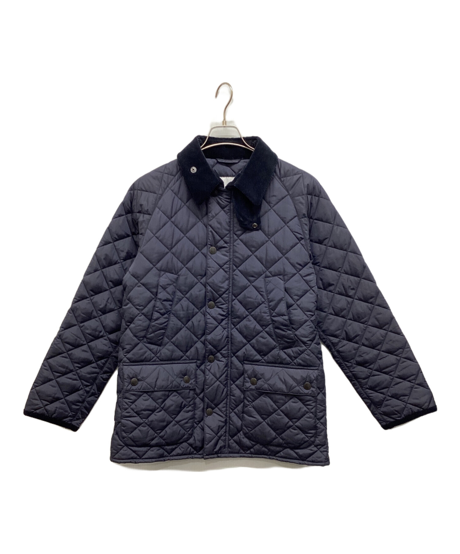 バブアー　コート　38 中古・古着通販】Barbour (バブアー) BEDALE SL QUILT NYLON ネイビー