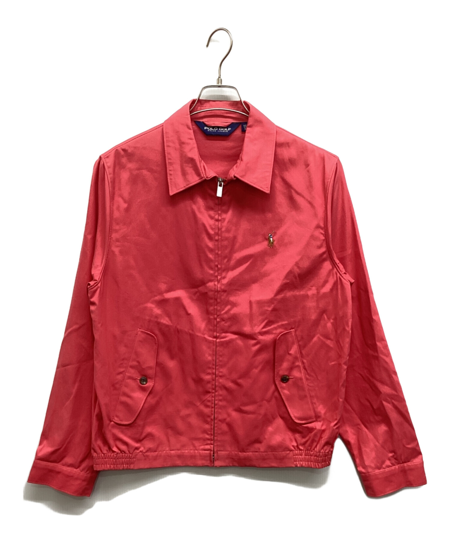 中古・古着通販】POLO GOLF (ポロ ゴルフ) スイングトップ レッド 