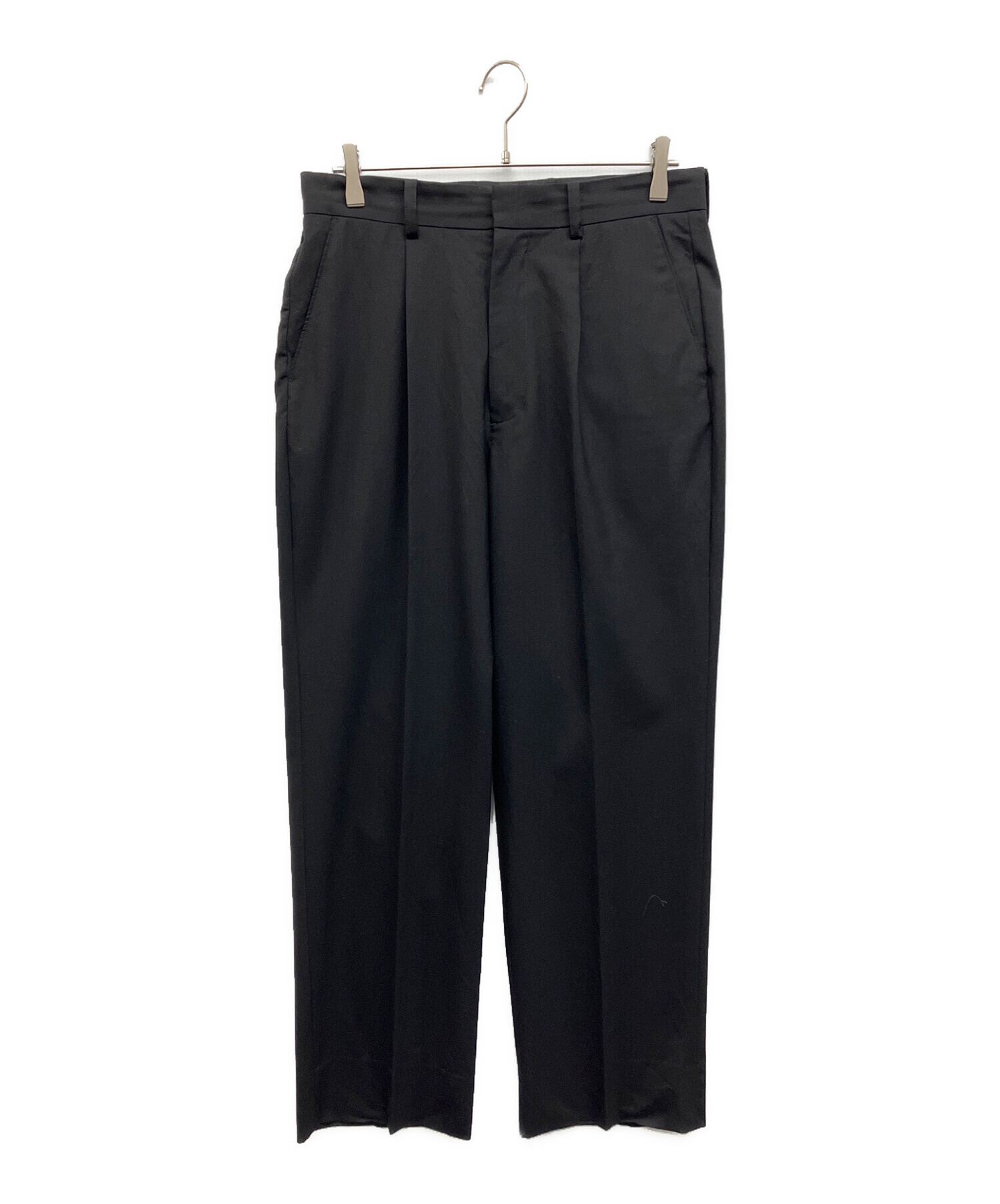 中古・古着通販】cornier (コルニエ) ウールスラックス ブラック