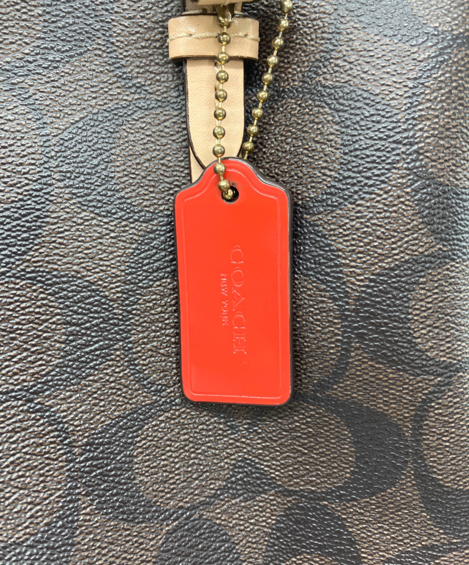 コーチ 2way ボストンバッグ coach 赤バッグ 2wayバッグ レッド