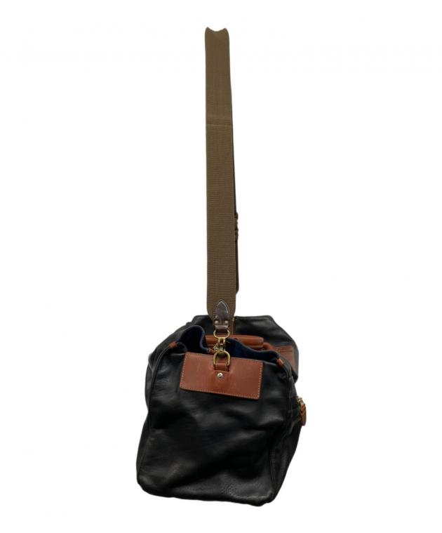 中古・古着通販】Felisi (フェリージ) レザーボストンバッグ ブラウン