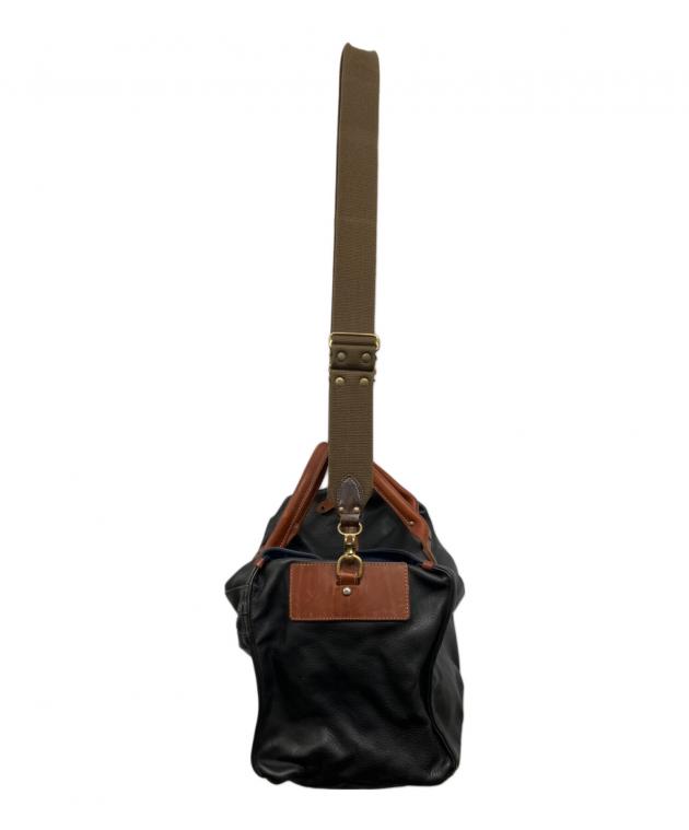 美品 Felisi フェリージ ボストンバッグ オールレザー ブラウン ビジネス 中古・古着通販】Felisi (フェリージ) レザーボストンバッグ ブラウン