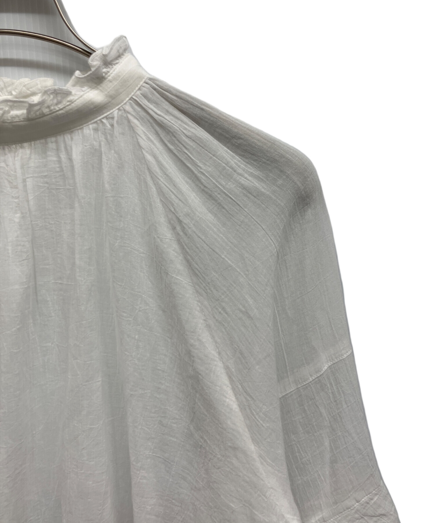 中古・古着通販】Whim Gazette (ウィムガゼット) フリルスリーブ 