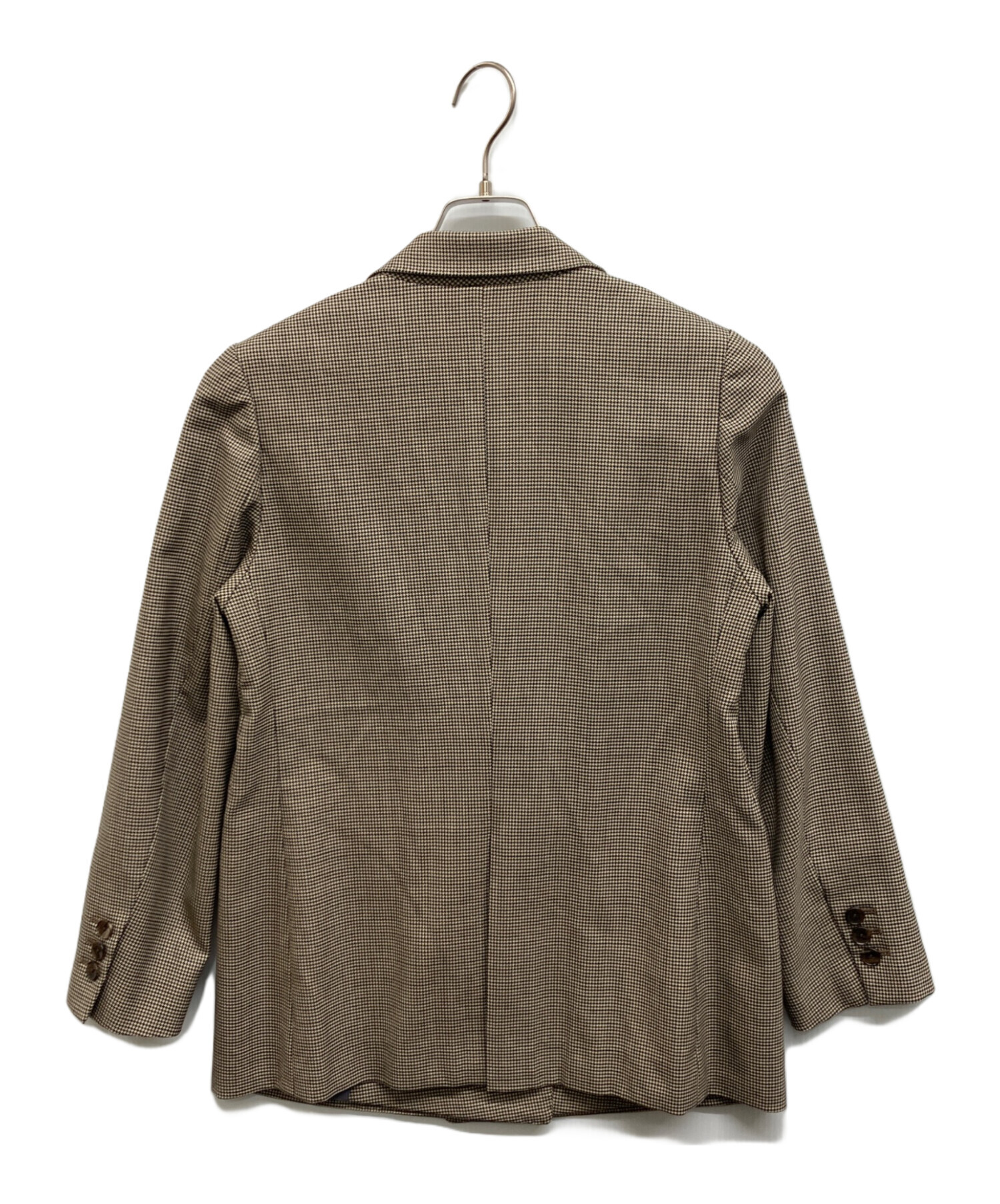 未使用 トゥモローランドコレクション ダブルブレストジャケット ブラウン 36 中古・古着通販】TOMORROW LAND collection (トゥモローランド