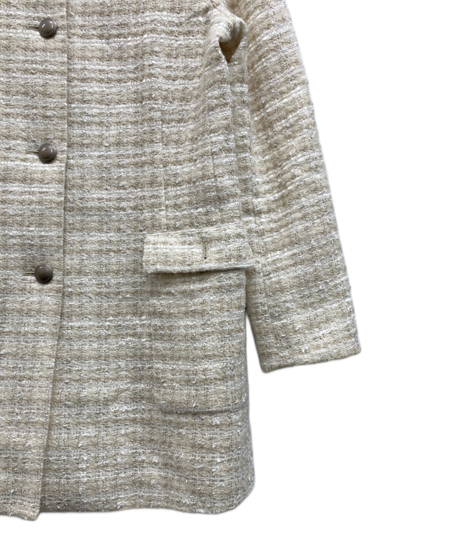 【新品タグ付き】Theory luxe ジャケット38 中古・古着通販】theory luxe (セオリーリュクス) ツイードジャケット