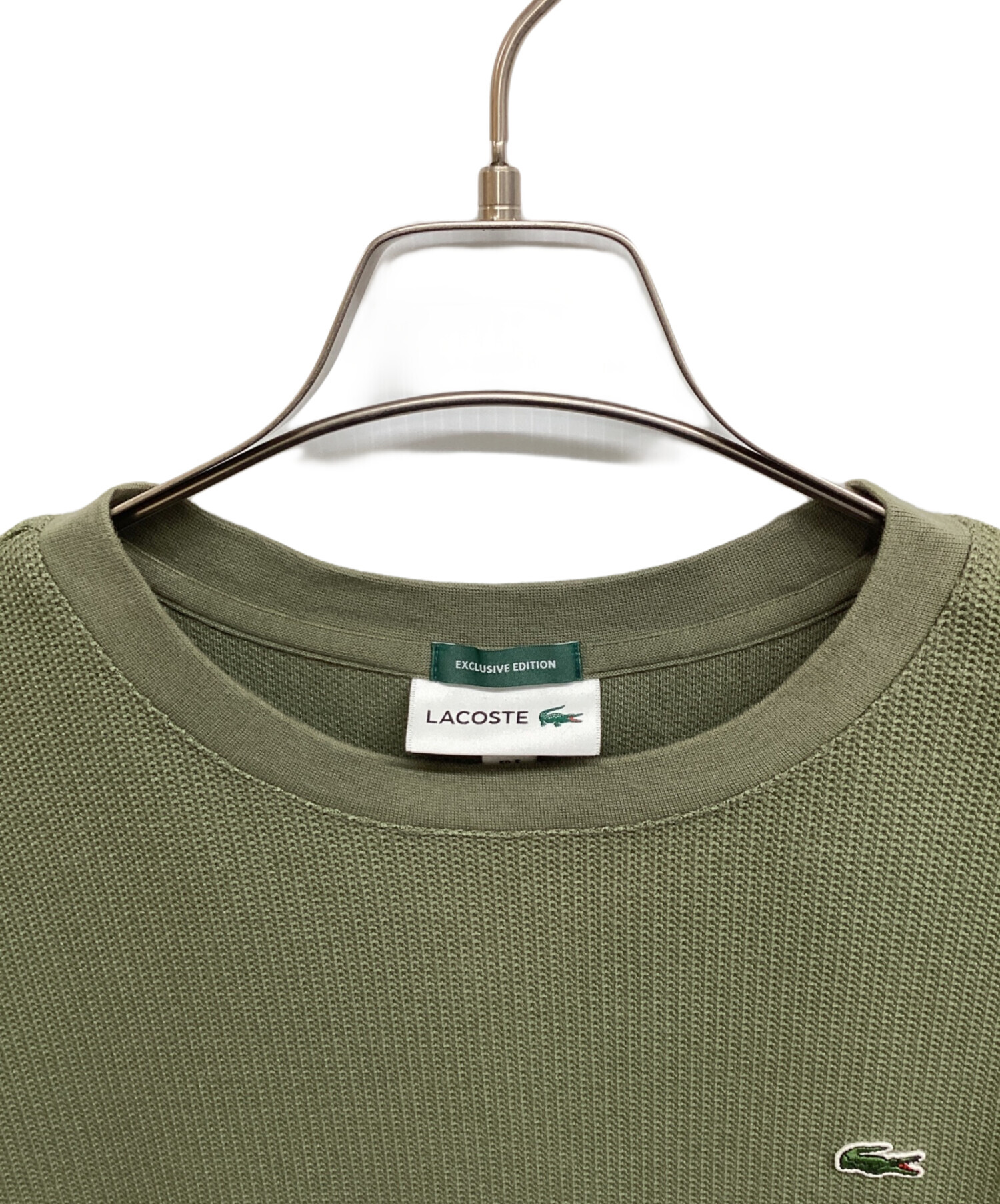 中古・古着通販】LACOSTE (ラコステ) LACOSTE 半袖カットソー グリーン