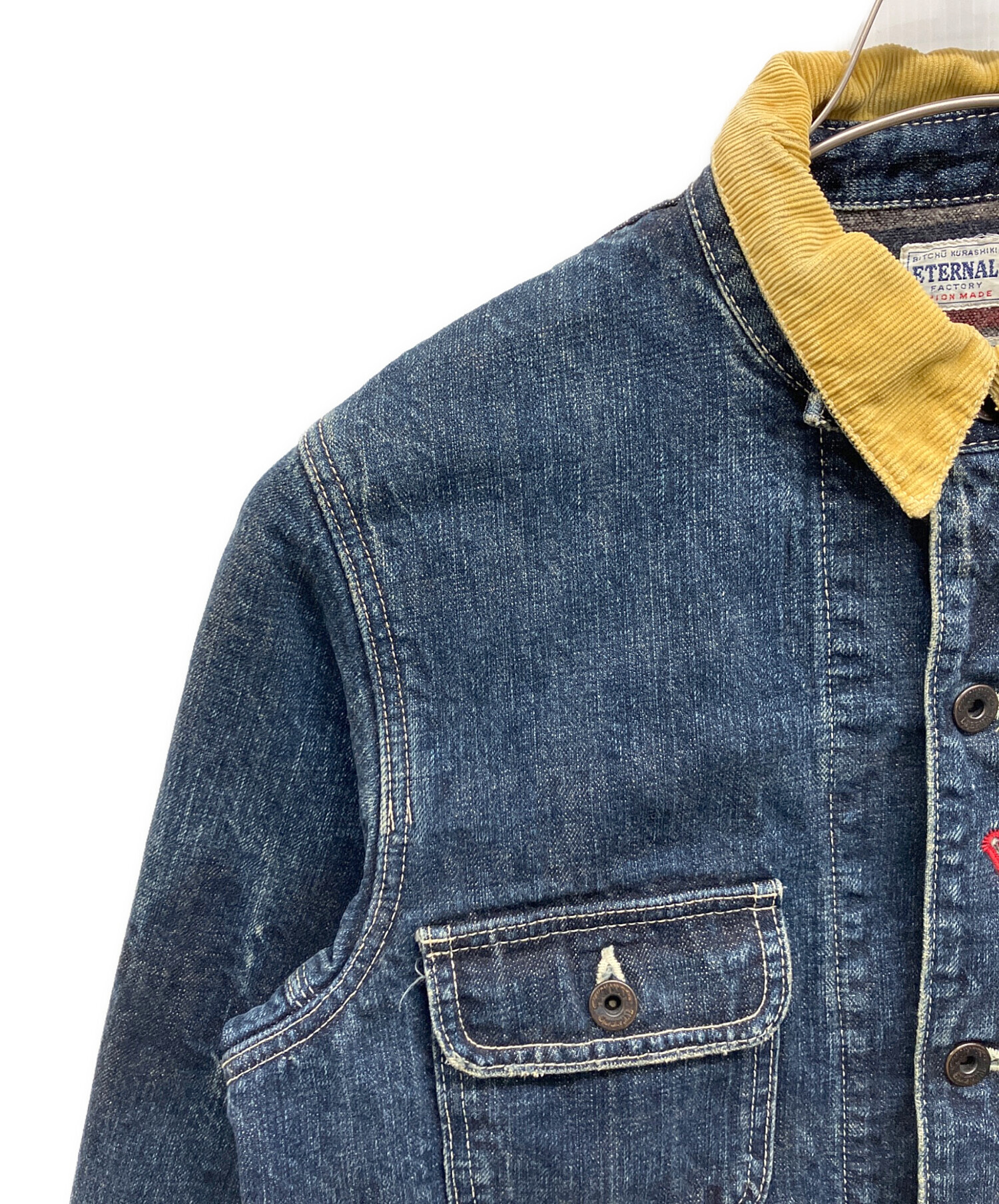 中古・古着通販】ETERNAL (エターナル) 裏ブランケットデニム