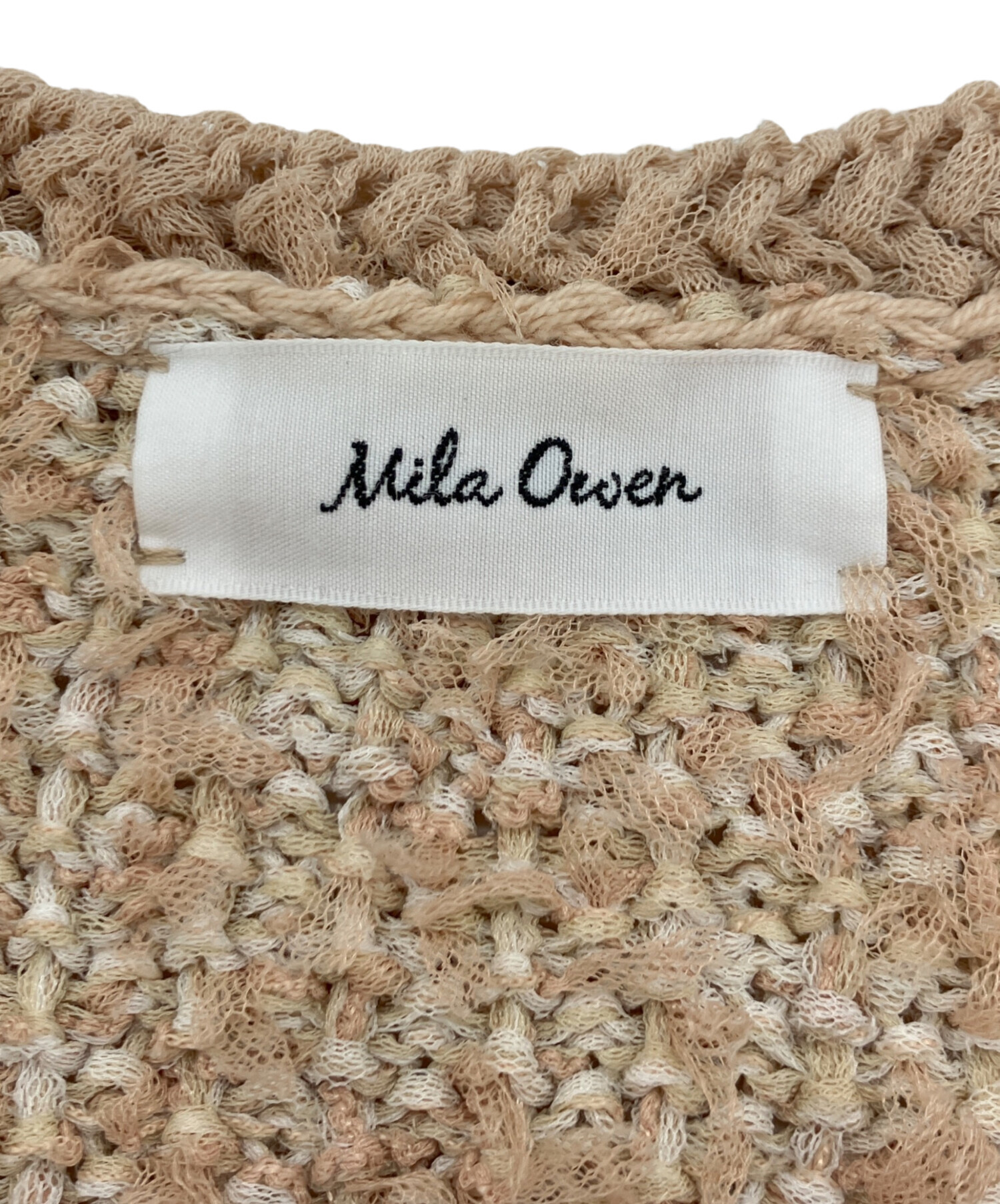 中古・古着通販】Mila Owen (ミラオーウェン) ニットツイードショート