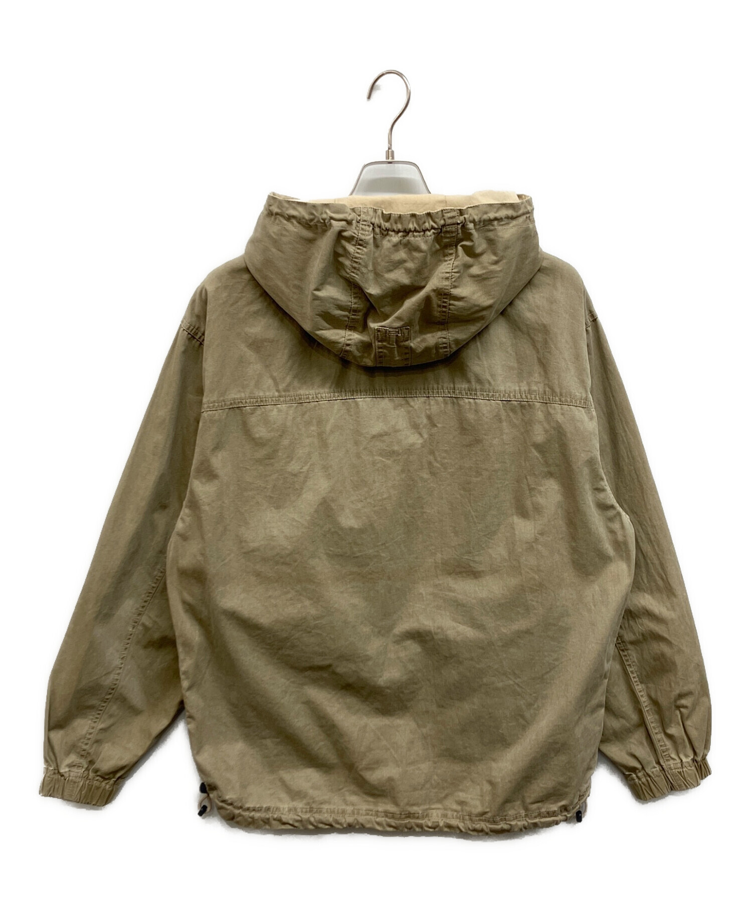 値下げ！【中古品】カシウェア ルームパーカー(ベージュ) 中古・古着通販】PALACE (パレス) SKETCHY HOOD パーカー ブラウン