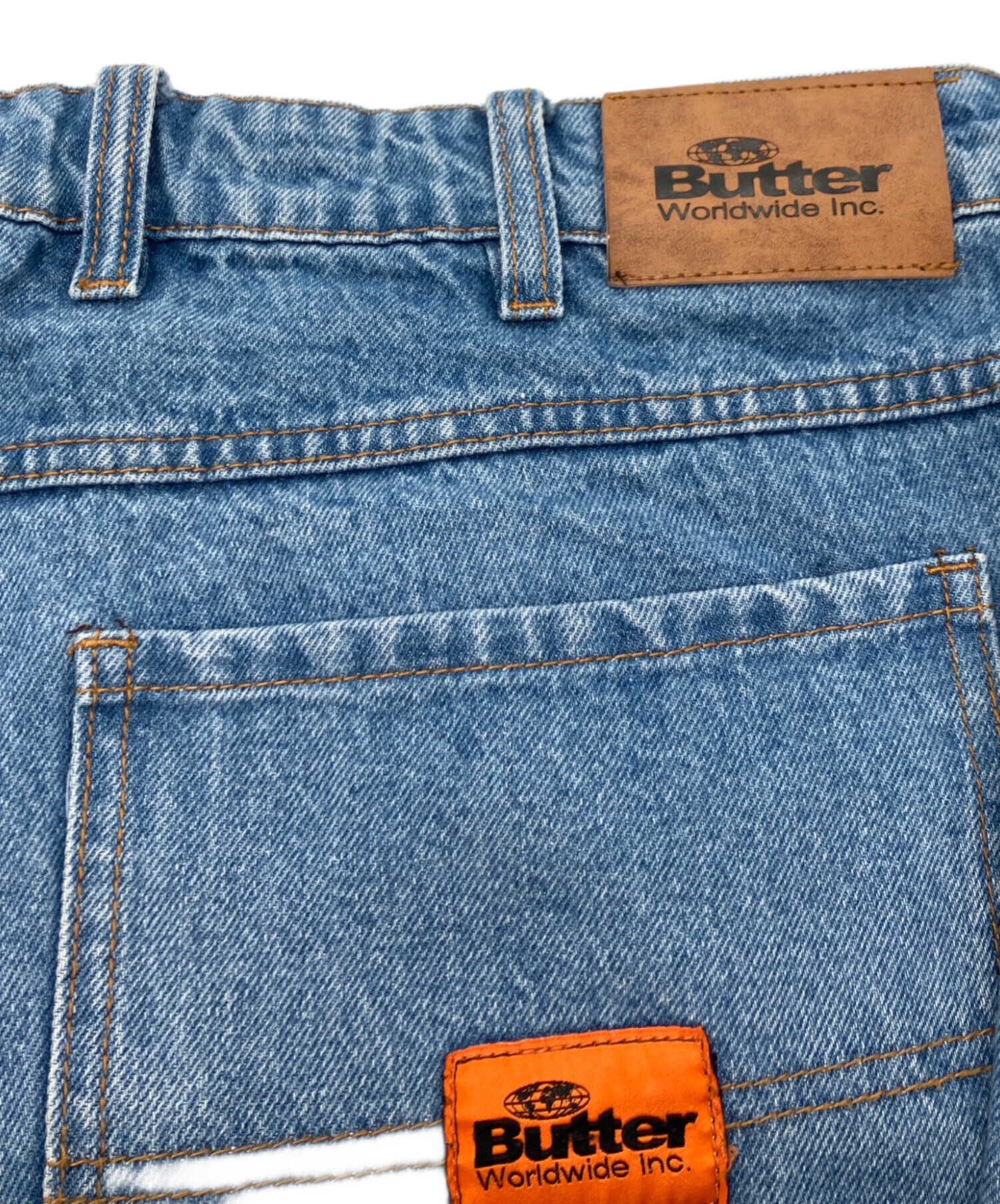 中古・古着通販】BUTTER GOODS (バターグッズ) BAGGIESTデニムパンツ