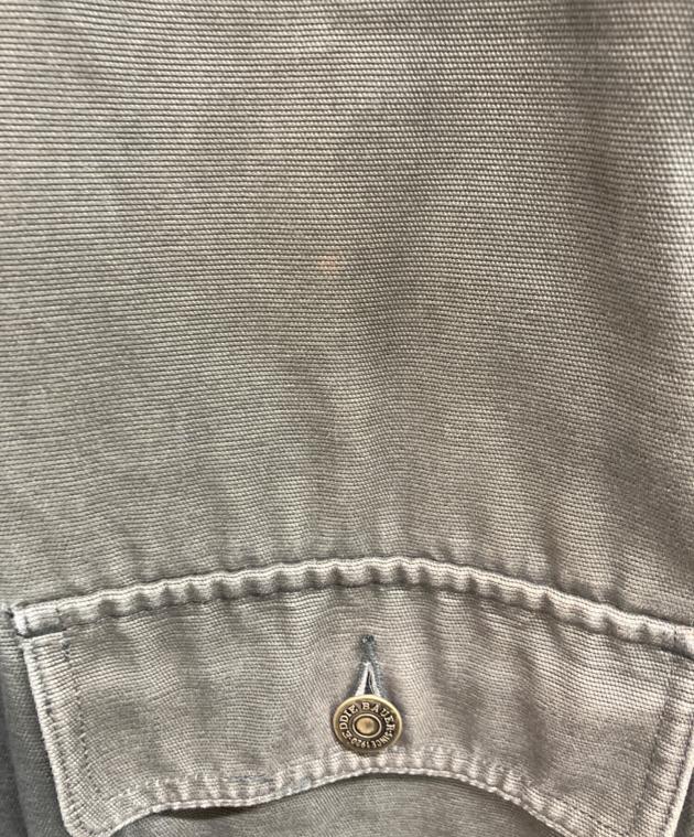 中古・古着通販】Eddie Bauer (エディーバウアー) 襟レザートラッカー