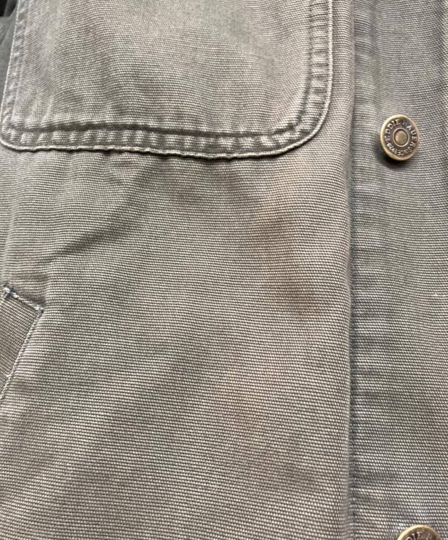 中古・古着通販】Eddie Bauer (エディーバウアー) 襟レザートラッカー