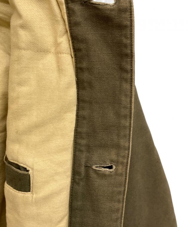 中古・古着通販】Eddie Bauer (エディーバウアー) 襟レザートラッカー