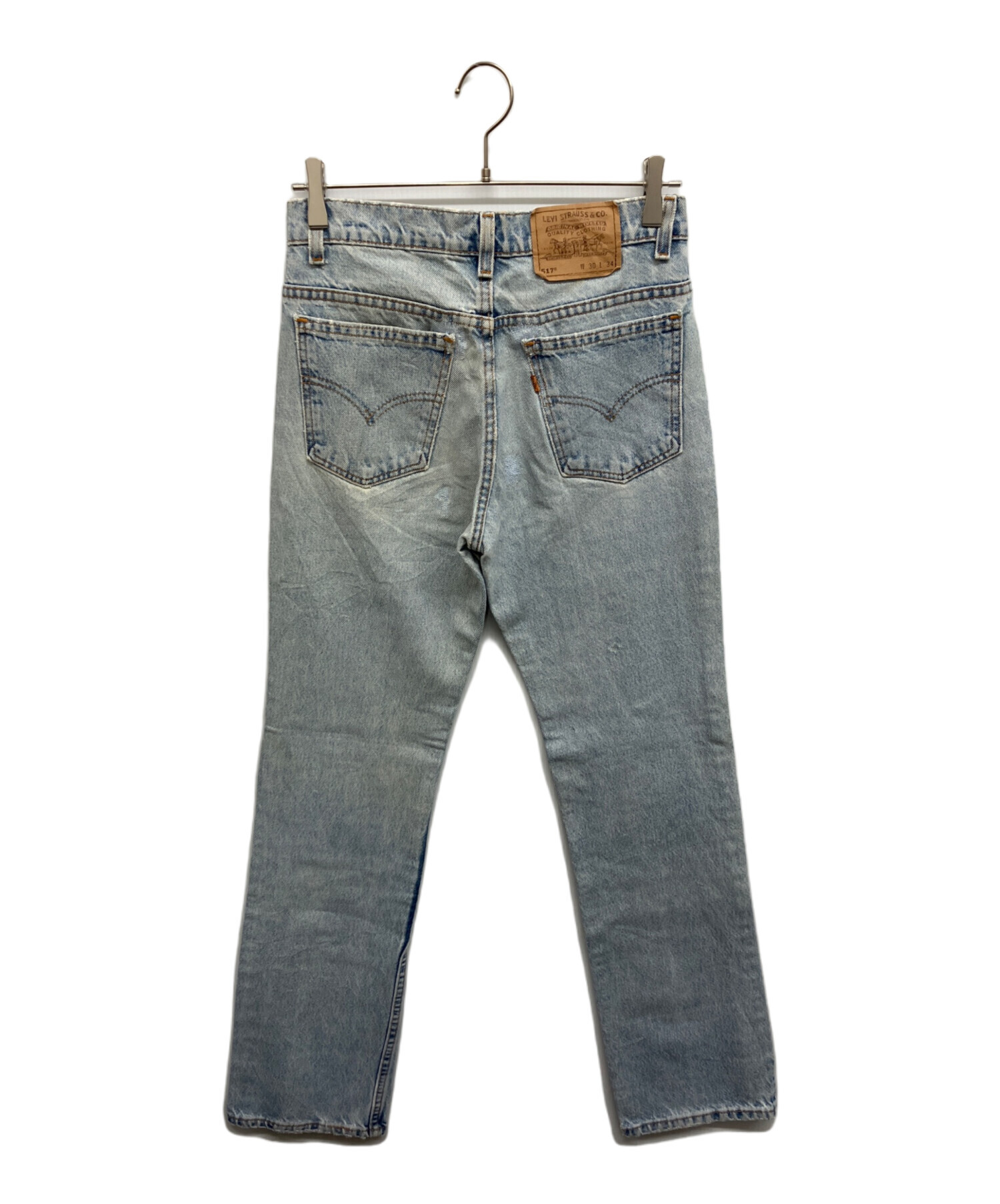 中古・古着通販】LEVI'S (リーバイス) 517デニムパンツ ブルー サイズ