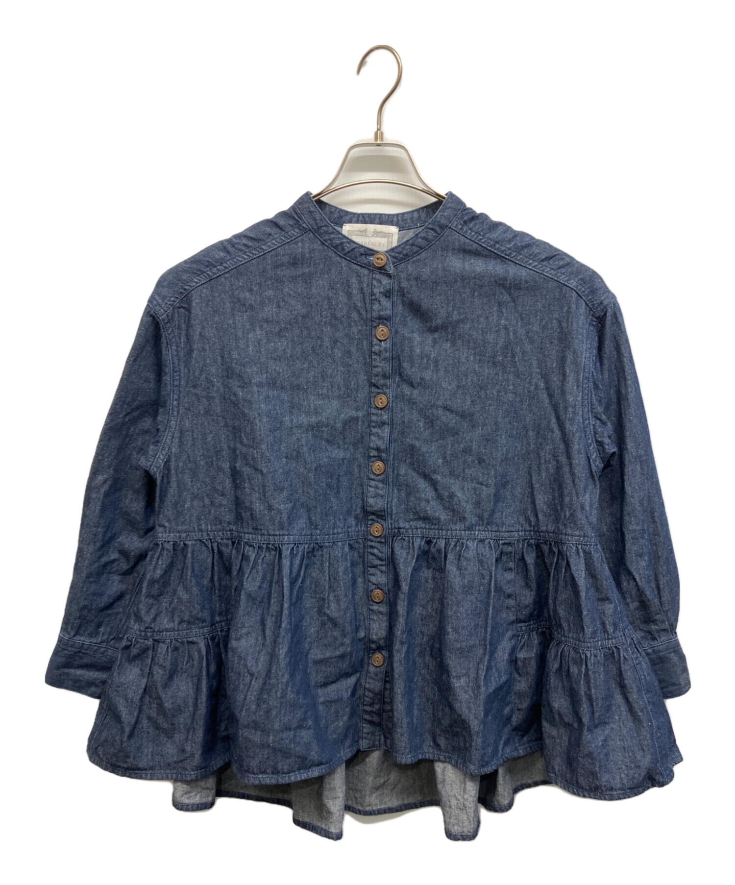 BEARDSLEY」 長袖シャツ FREE インディゴブルー レディース BEARDSLEY 