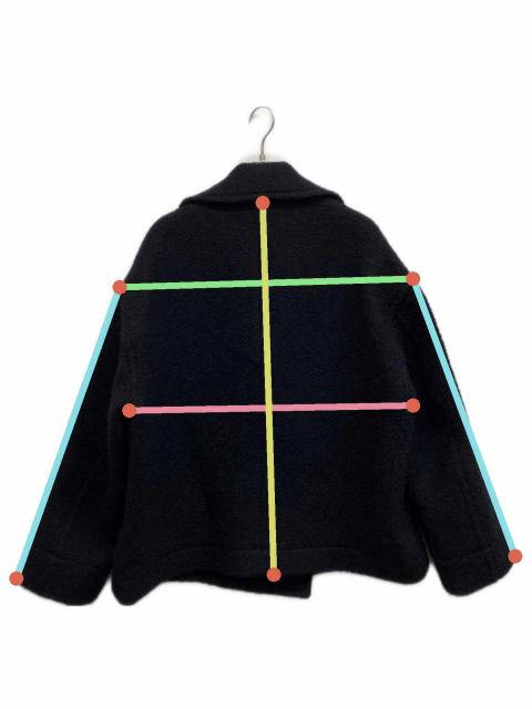 未使用Demi-Luxe BEAMS ループツイード ピーコート 64190405167_C_1.jpg