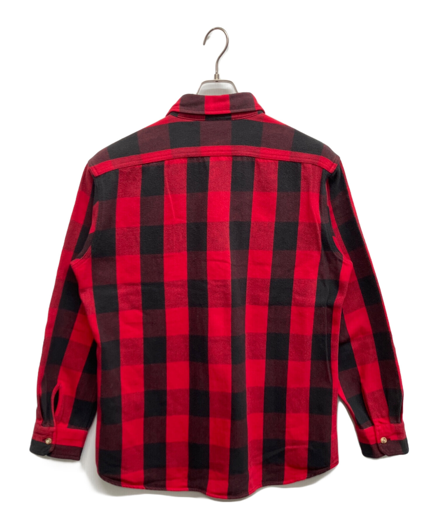 中古・古着通販】CarHartt (カーハート) ヘビーネルシャツ レッド