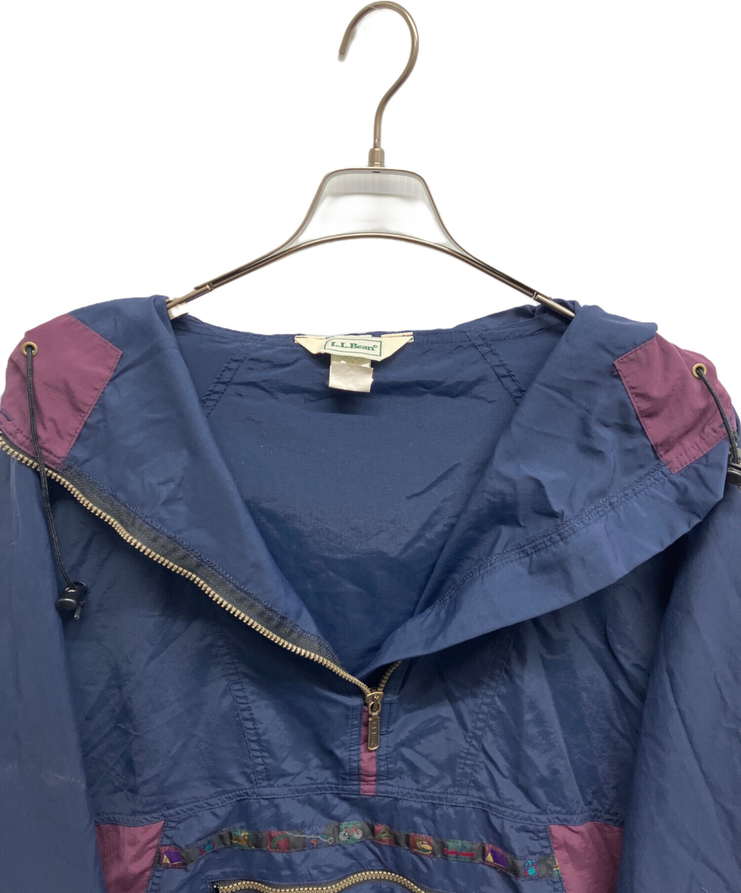 中古・古着通販】L.L.Bean (エルエルビーン) ナイロンアノラック 