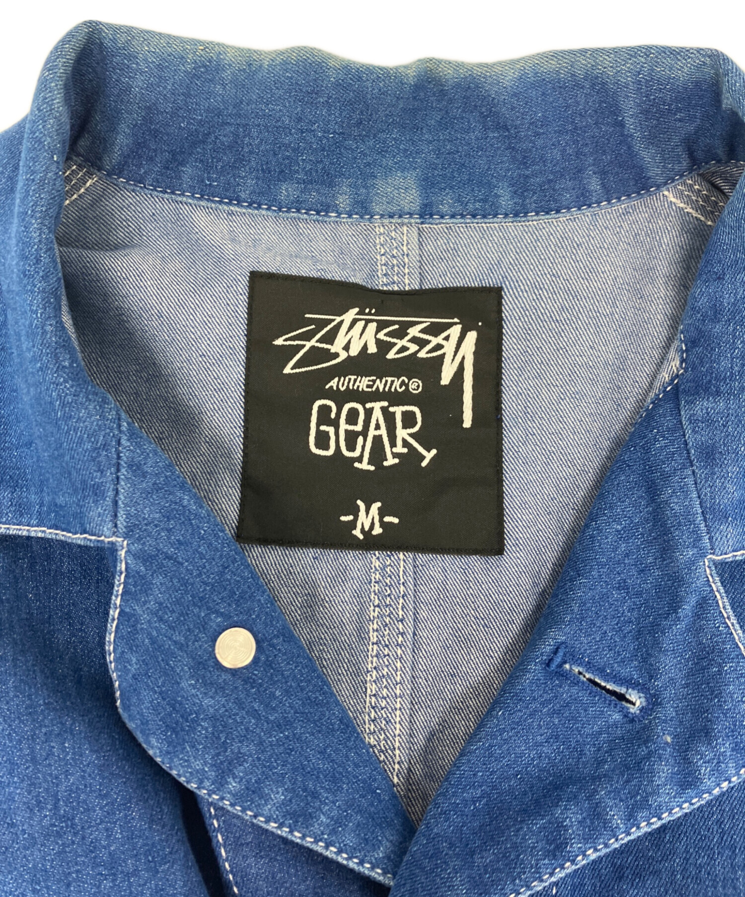 中古・古着通販】stussy (ステューシー) ワークデニムカバーオール