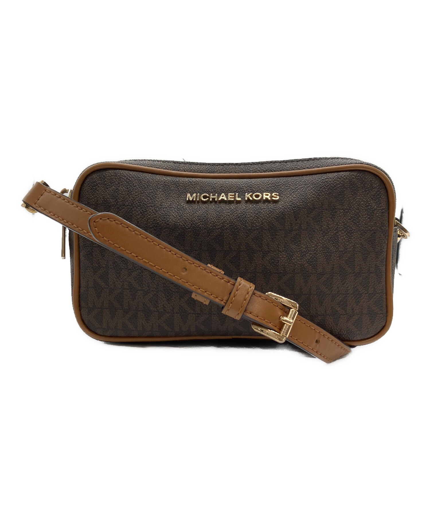 【中古】Michael Kors | マイケルコース ショルダーバッグ ブラウン【尾張小牧店】 中古・古着通販】MICHAEL KORS (マイケル・コース) ショルダーバッグ
