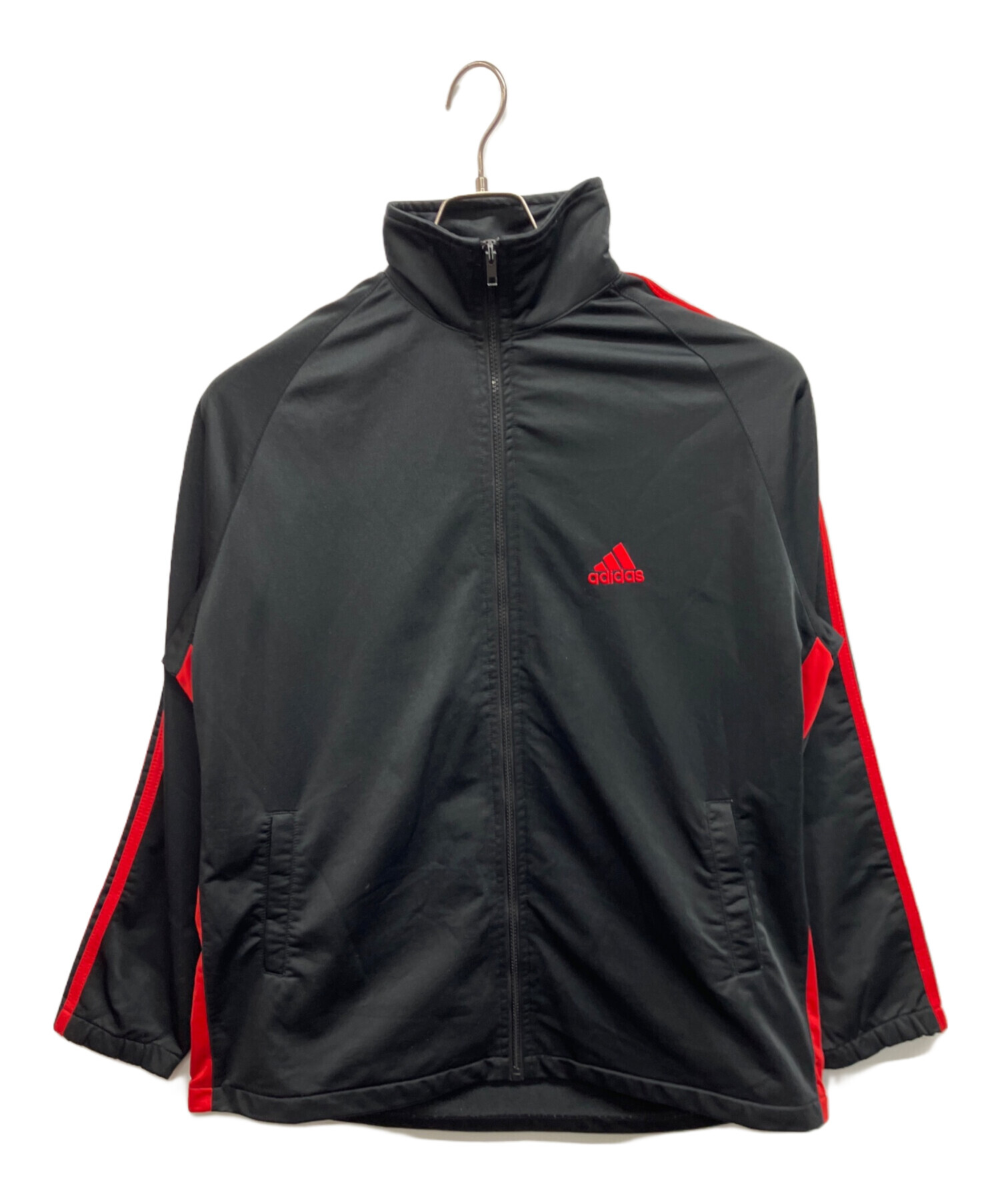 中古・古着通販】adidas (アディダス) トラックジャケット ブラック