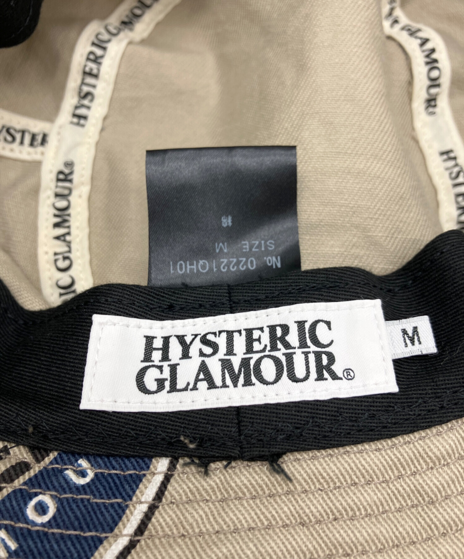 HYSTERIC GLAMOUR OVAL WOMAN柄 バケットハット 中古・古着通販】Hysteric Glamour (ヒステリックグラマー) OVAL WOMAN