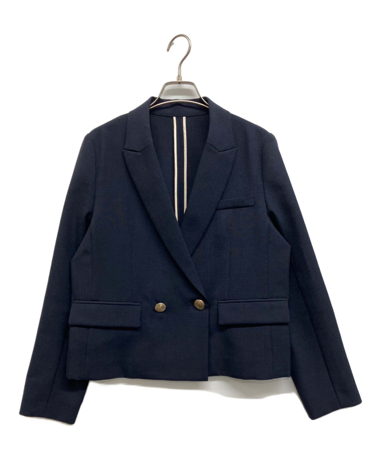 【新品・未使用】NOLLEY’S Sophi ／金ボタン／紺ブレ／Sサイズ 中古・古着通販】NOLLEY'S sophi (ノーリーズソフィー) ウォッシャブル