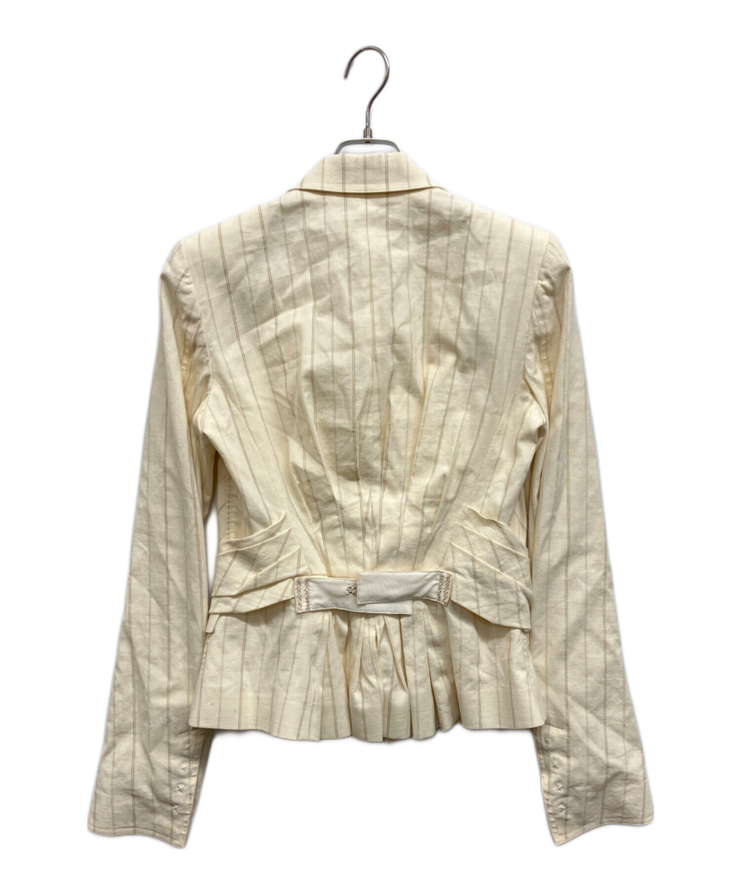 中古・古着通販】JOHN GALLIANO (ジョンガリアーノ) ストライプ 