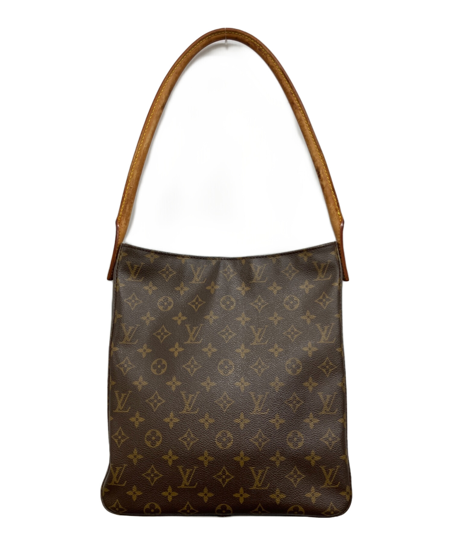 ルイ・ヴィトン LOUIS VUITTON ルーピングGM ショルダーバッグ バッグ PVCコーティングキャンバス レザー モノグラム レディース ブラウン系 M51145 【中古】 中古・古着通販】LOUIS VUITTON (ルイ ヴィトン) モノグラム