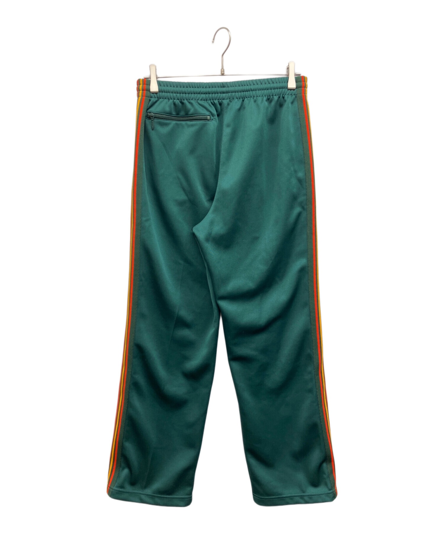 needles トラックパンツ ティールグリーン Sサイズ 中古・古着通販】Needles (ニードルズ) Needles ニードルズ トラック