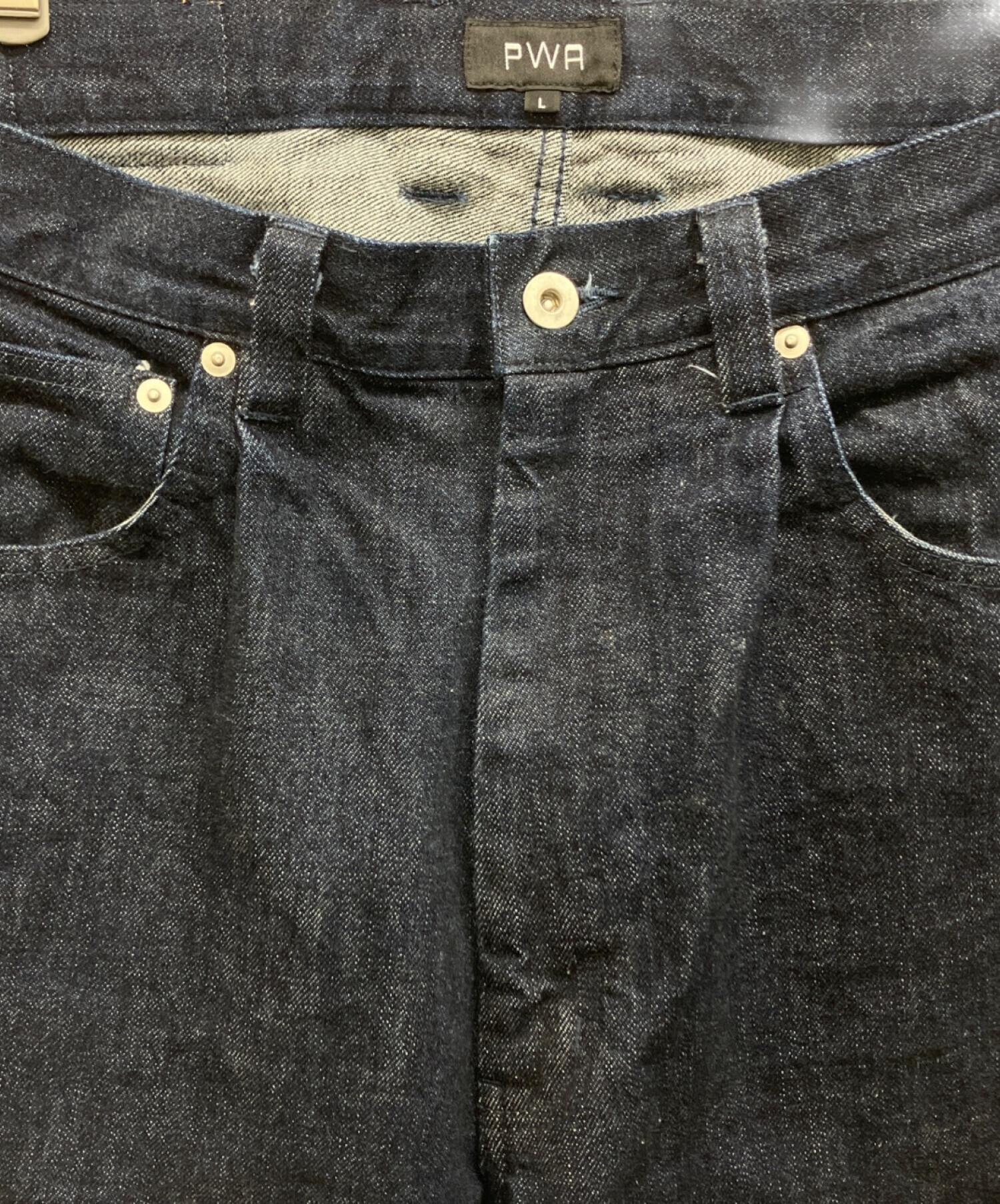 中古・古着通販】PWA (プア) RELAX-FIT 6P JEANS インディゴ サイズ:L