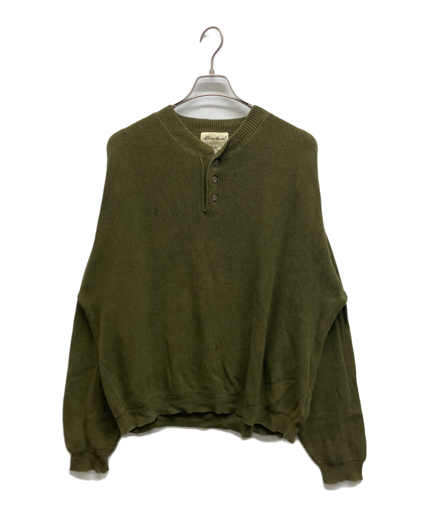中古・古着通販】Eddie Bauer (エディーバウアー) ヘンリーネック