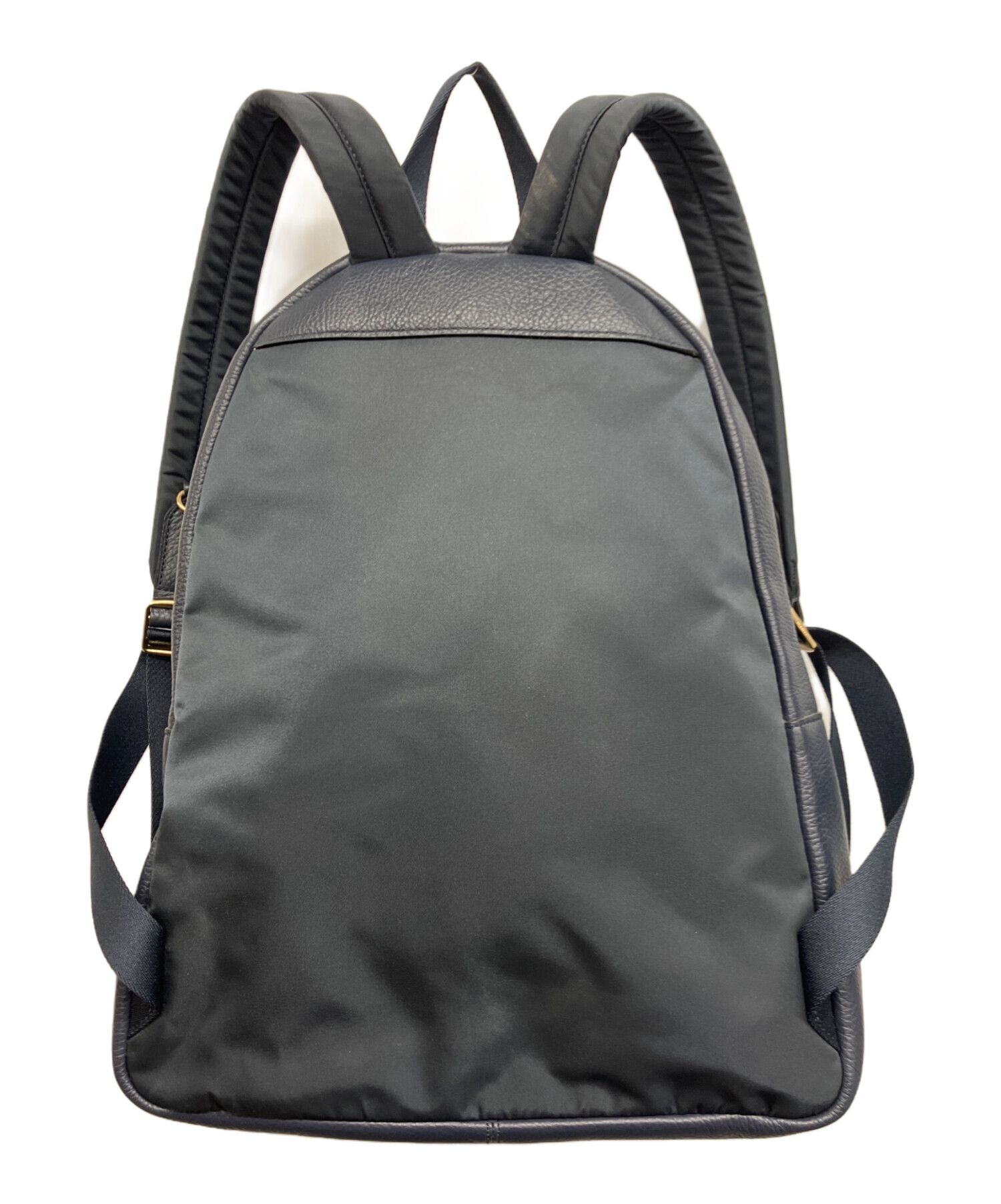 ★COACH ネイビー リュック・バックパック★ 中古・古着通販】COACH (コーチ) レザーリュック ネイビー｜ブランド
